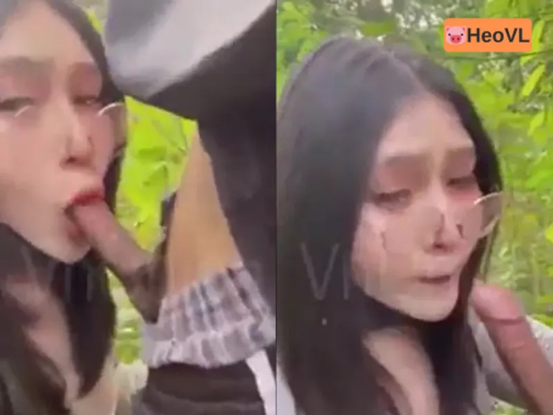 đi dã ngoại tiện chịch eny ở trong rừng